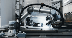 An AI-vision-controlled robot overcomes variance in the position of the pipes and the shape and color of the solder joints when checking a refrigerator for leaks. Source: Micropsi An AI-vision-controlled robot overcomes variance in the position of the pipes and the shape and color of the solder joints when checking a refrigerator for leaks. Source: Micropsi