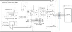 Figure 2: NCS32100 reference design block diagram (simplified). Source: onsemi Figure 2: NCS32100 reference design block diagram (simplified). Source: onsemi