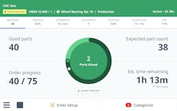 Job tracking labor tickets main screen. Job tracking labor tickets main screen.
