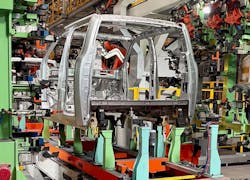 Mainline assembly at JMC Ford’s plant in Xiaolan, China. Mainline assembly at JMC Ford’s plant in Xiaolan, China.