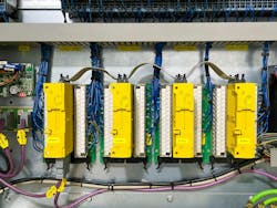 CNC controllers system in the CNC machine in the Thai- German institute. CNC controllers system in the CNC machine in the Thai- German institute.