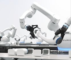 The Lara robot is designed for automating simple and repetitive tasks and can handle payloads from 3 to 10 kg, deliver speeds up to 220 /s, with a reach from 590 to 1300 mm. The Lara robot is designed for automating simple and repetitive tasks and can handle payloads from 3 to 10 kg, deliver speeds up to 220 /s, with a reach from 590 to 1300 mm.