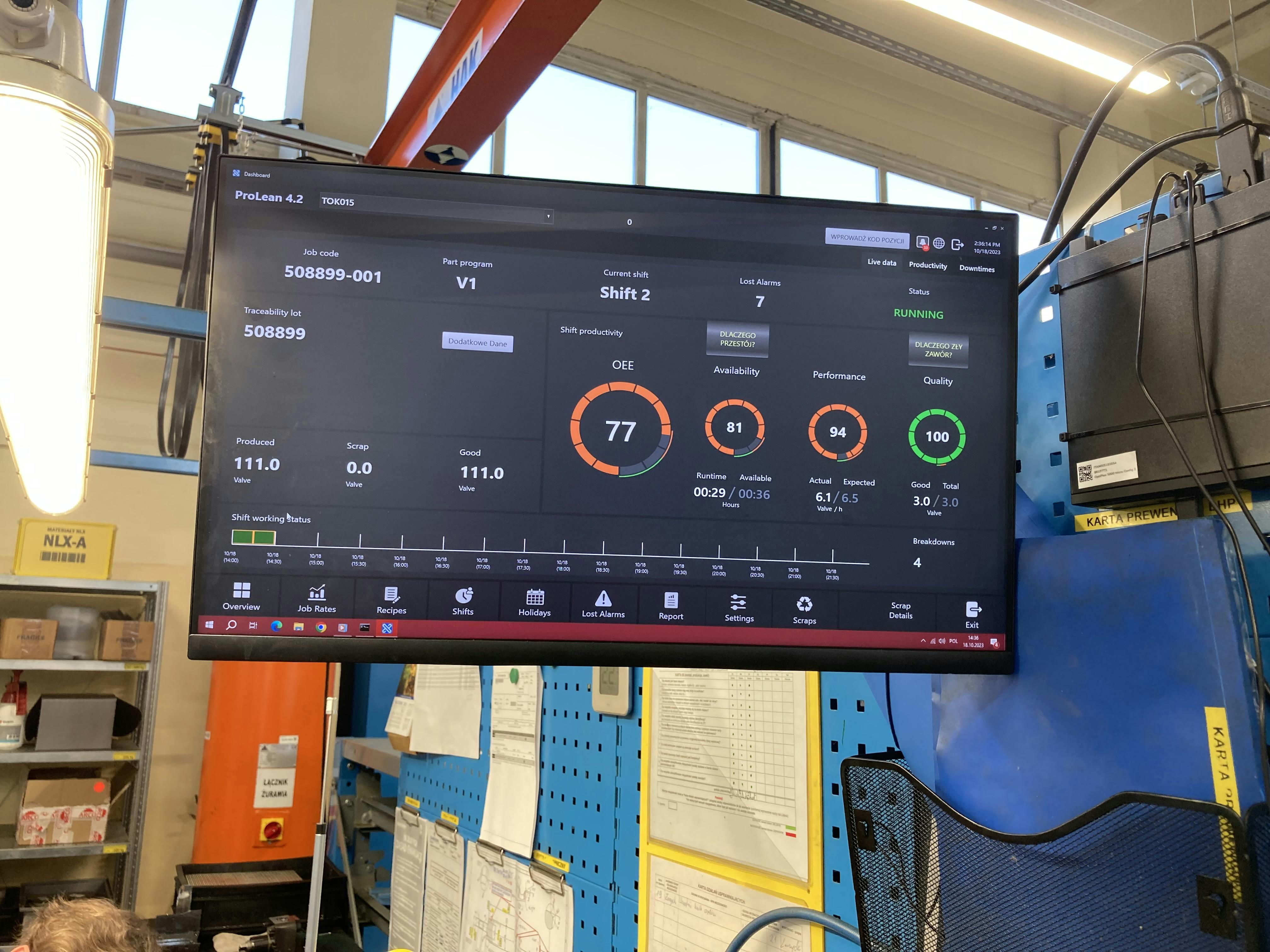 The Pro.Lean module, part of Emerson&rsquo;s Movicon platform