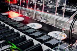 18 XPlanar movers on the assembly machine built by Automation NTH 18 XPlanar movers on the assembly machine built by Automation NTH