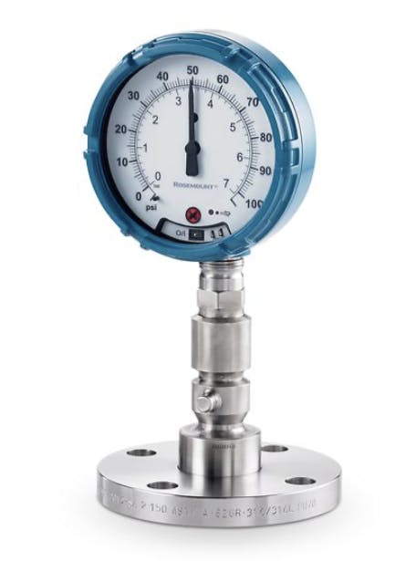Emerson Pressure Gauge