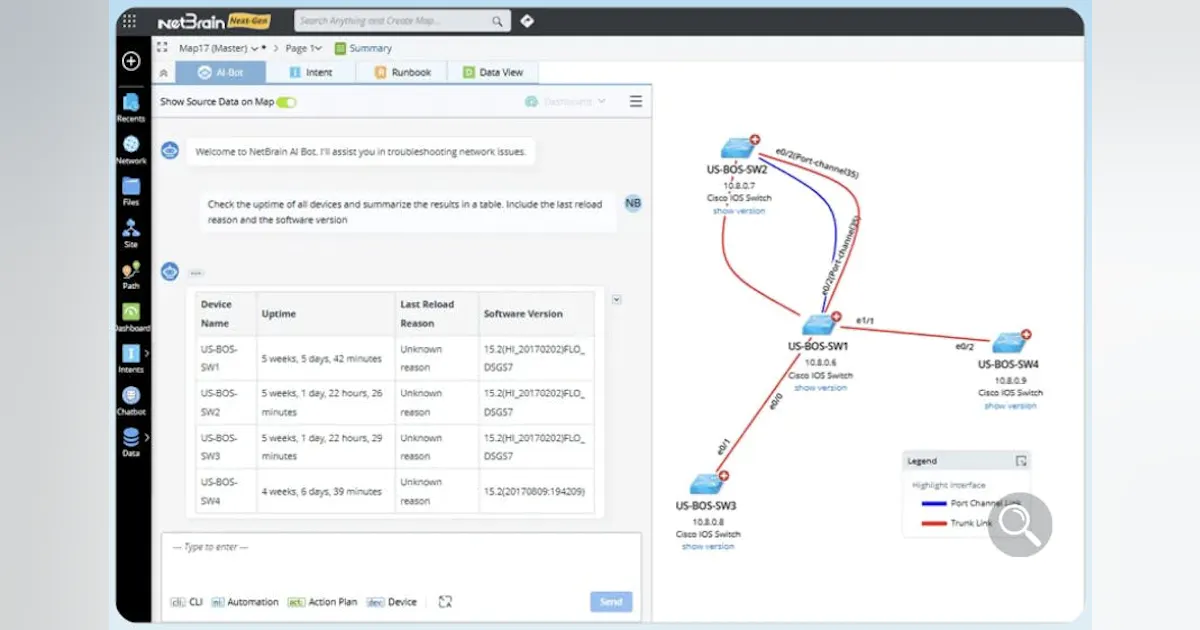 NetBrain’s Platform Update Enables Proactive Network Management ...