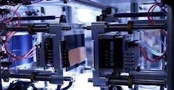 Liminal’s EchoStat inspection platform for EV battery manufacturing. Liminal’s EchoStat inspection platform for EV battery manufacturing.