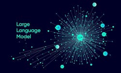Illustration of abstract stream information with cyan line and dot Illustration of abstract stream information with cyan line and dot