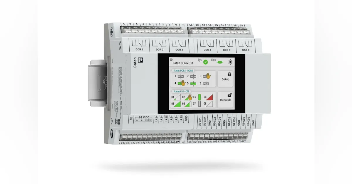 Catan Controller Layout Phoenix Contact Catan C1 EN Building Automation Controller | Automation ...