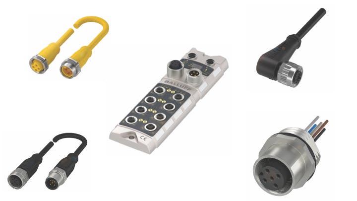 Balluff connector options from Evolution Motion Solutions