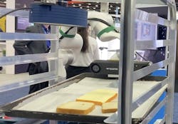 Robot equipped with Teledyne Vision Solutions' Bumblee X 3D vision system Robot equipped with Teledyne Vision Solutions' Bumblee X 3D vision system