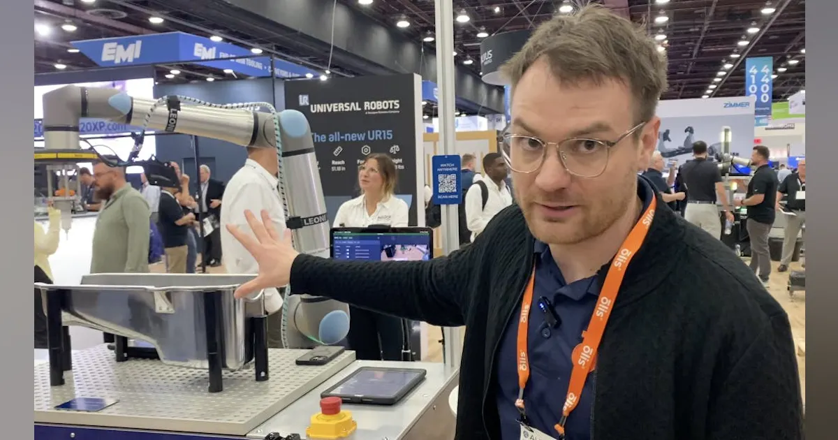 Remote Robot Control and Live Monitoring with Olis App | Automation World
