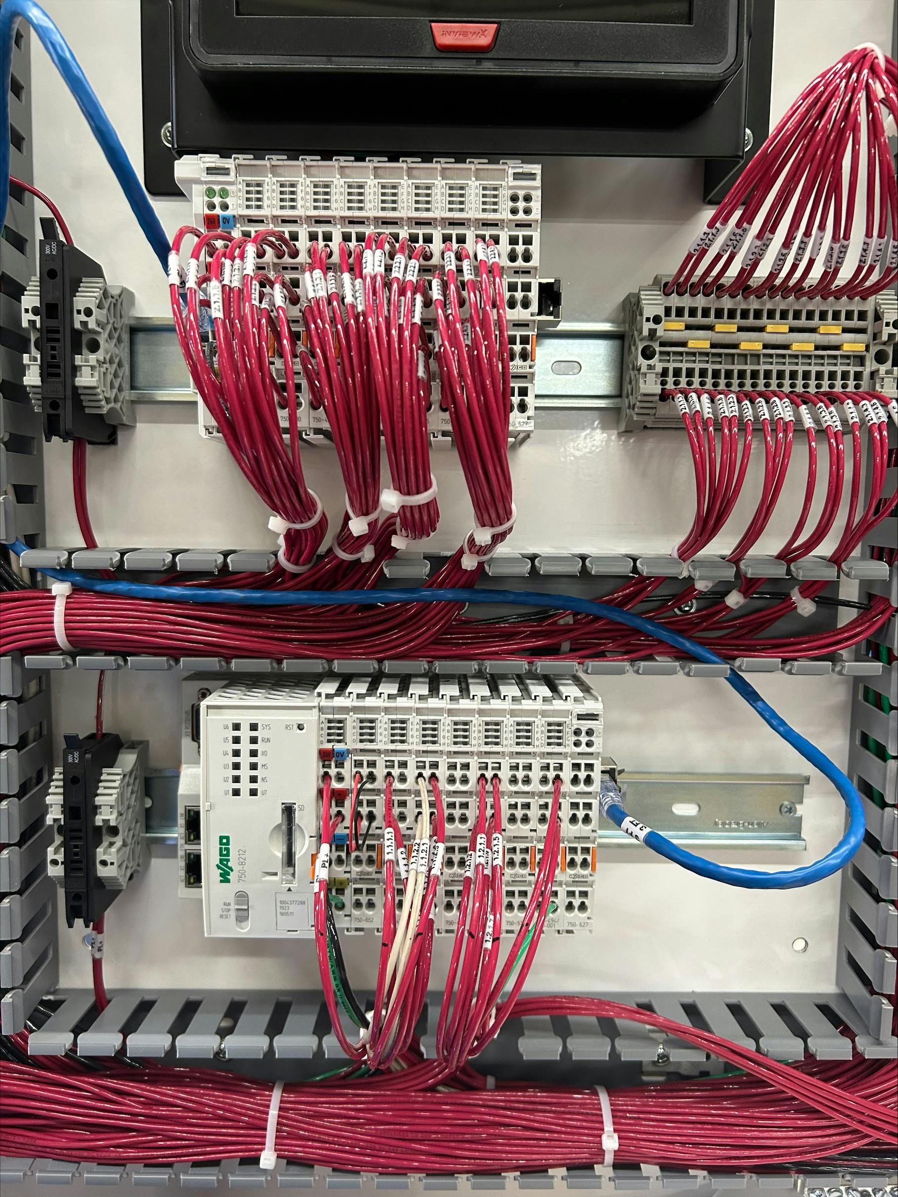 Wiring for Benjamin Electric&rsquo;s Compass control system.