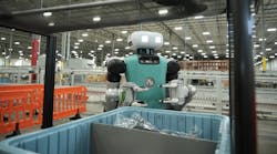 Digit preparing to pick a tote Digit preparing to pick a tote