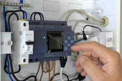 programming a PLC in a panel programming a PLC in a panel
