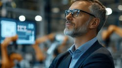 manufacturing executive contemplates current state of operations manufacturing executive contemplates current state of operations