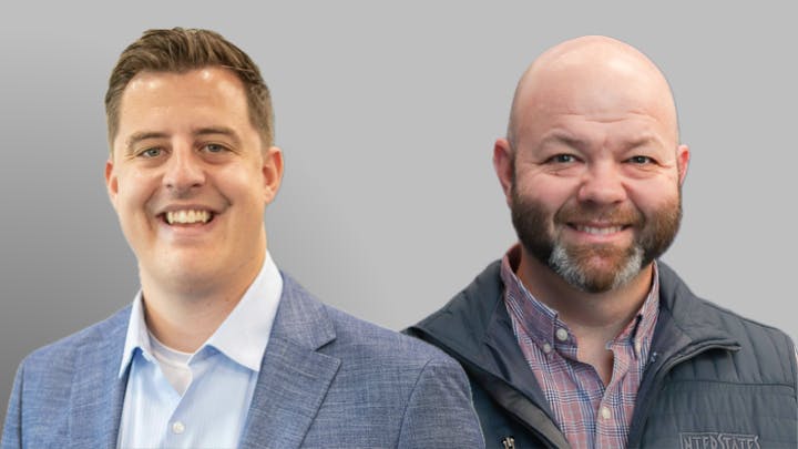 David King (left) and Jeremy Van Den Berg