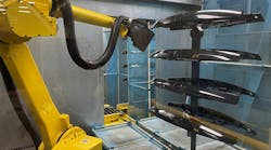 Robotic painting process Robotic painting process