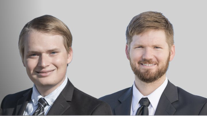 Isaac Novosad and Erik Petersen