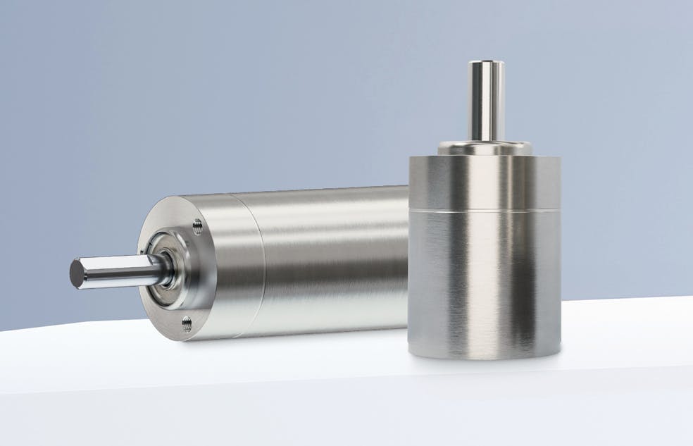 Faulhaber 14GPT and 16GPT metal planetary gearhead family