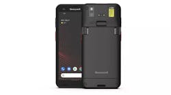 CT70 handheld computer (front and back views) CT70 handheld computer (front and back views)