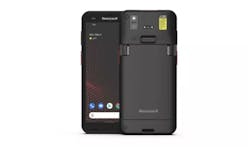 CT70 handheld computer (front and back views) CT70 handheld computer (front and back views)