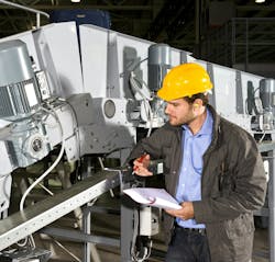 plant maintenance technician checking equipment plant maintenance technician checking equipment