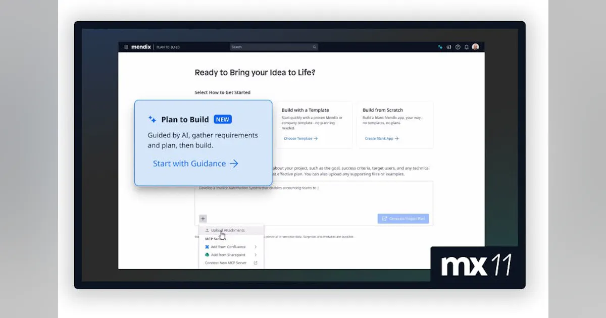 Mendix Unveils MX11: A Low-Code Platform Empowered by Advanced AI for ...