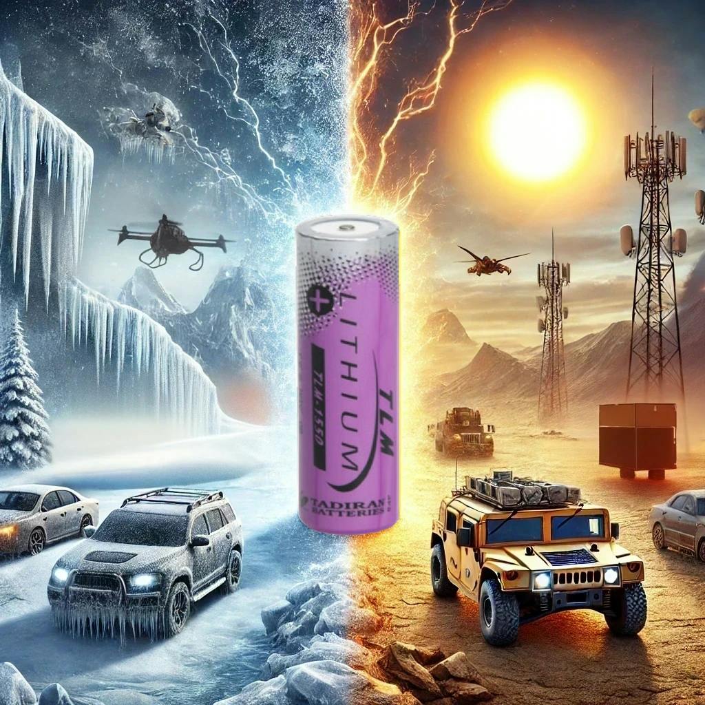 Tadiran TLM-1550SPM High-Power AA-Size Lithium Cells