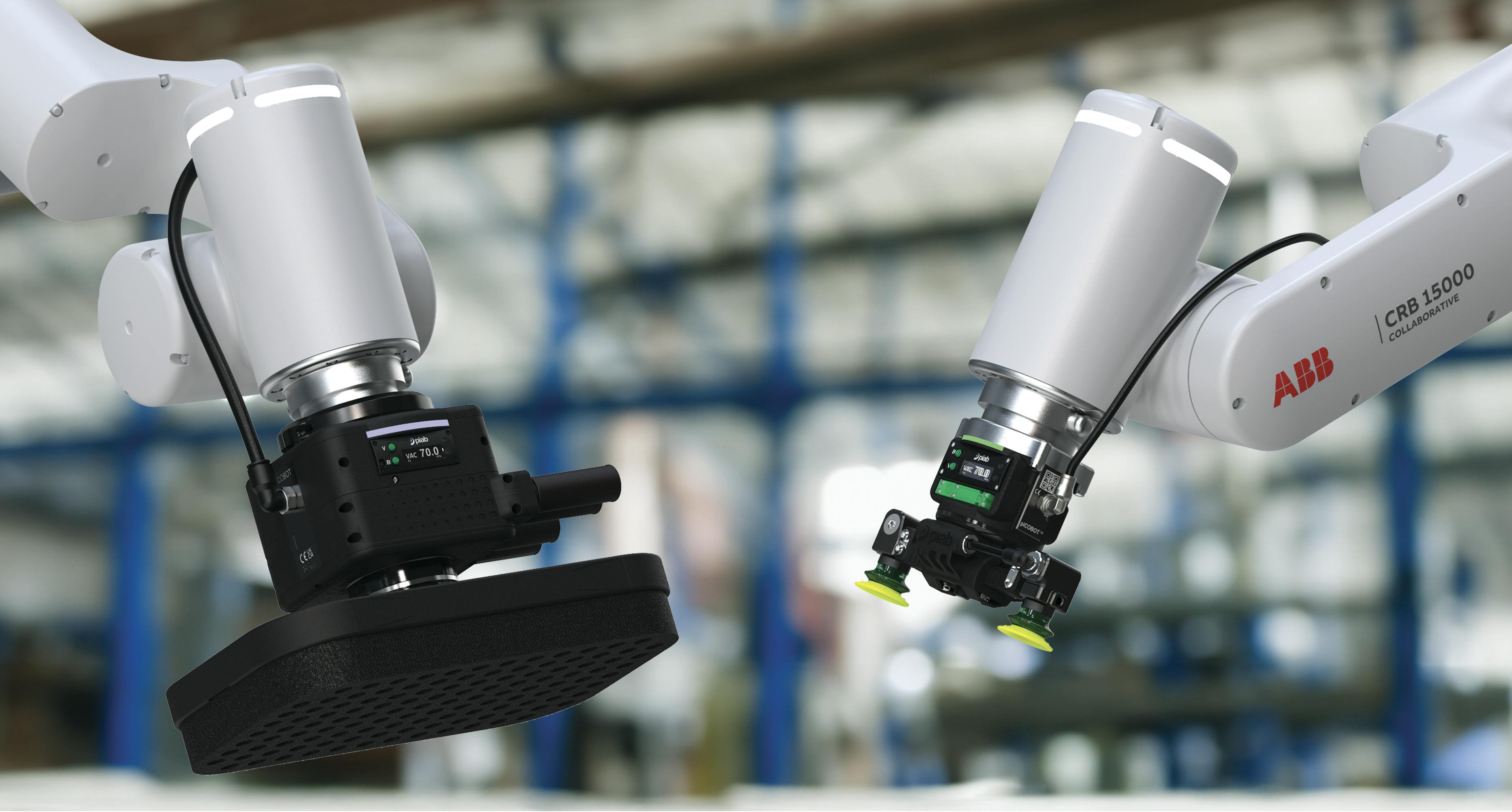 Piab PiCobot and piCobot L Plug-and-Play End-of-Arm Tool