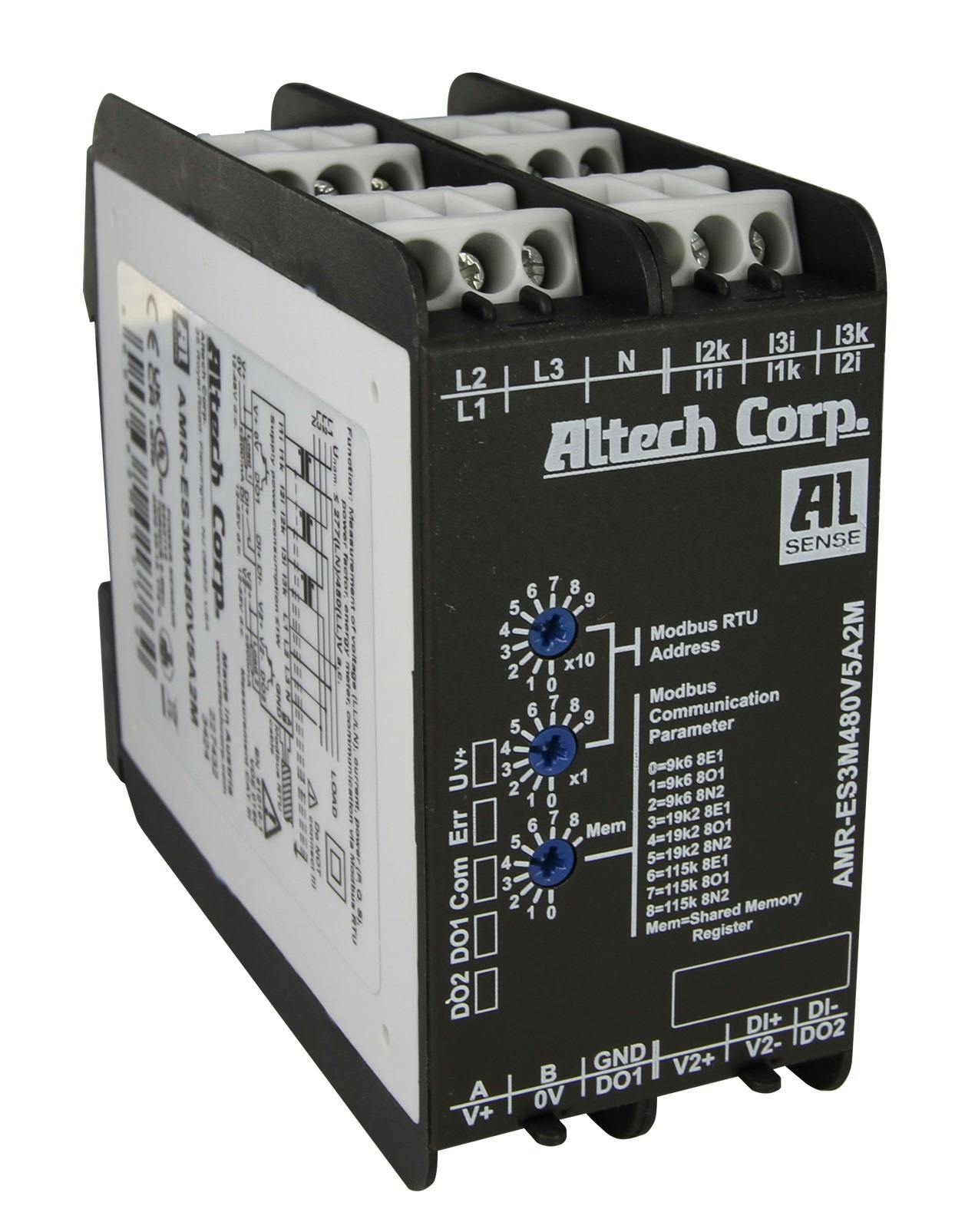 Altech Corp Alsense AMR-ES3M480V5A2M Energy Monitor