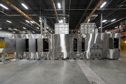 Better Engineering immersion conveyor washer Better Engineering immersion conveyor washer