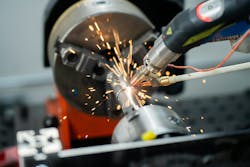 collaborative robotic welding system at West Coast Manufacturing collaborative robotic welding system at West Coast Manufacturing