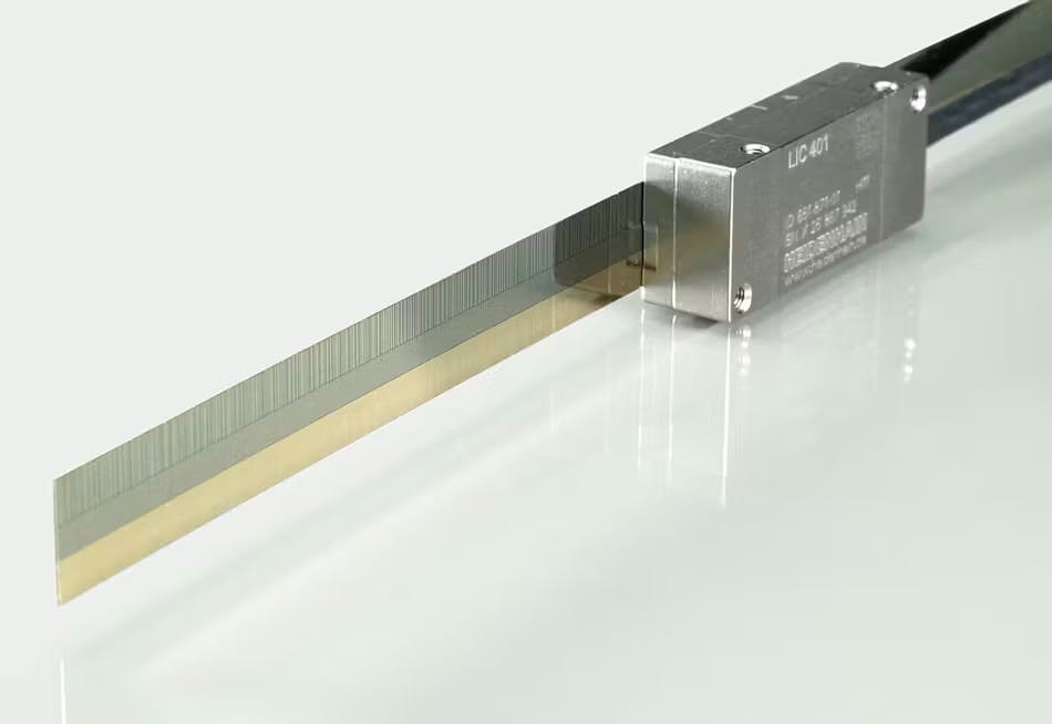 Scale tape of the LIC 4000. Source: Heidenhain