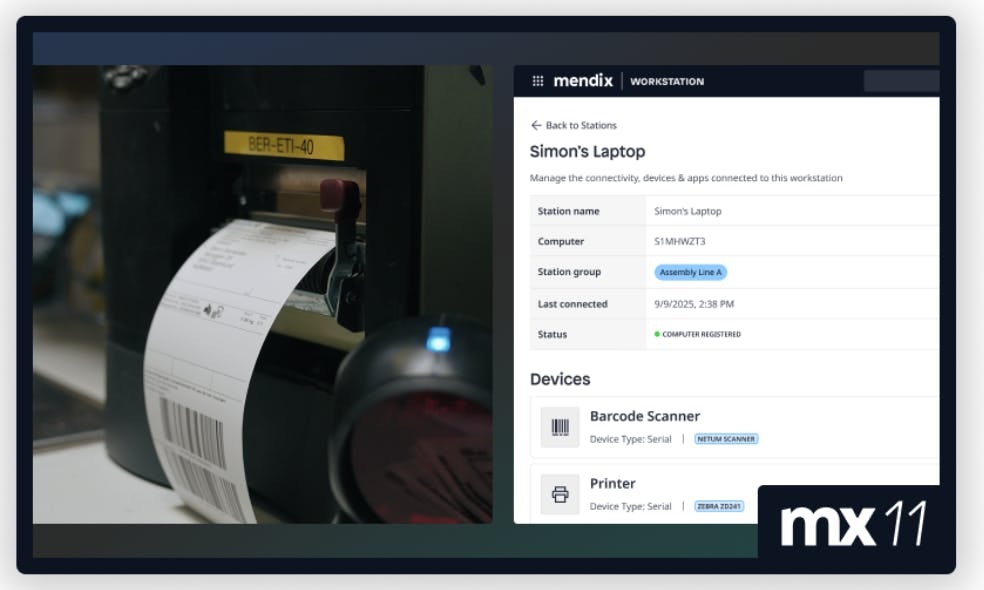 The Mendix low-code platform can now connect to plant floor tools.