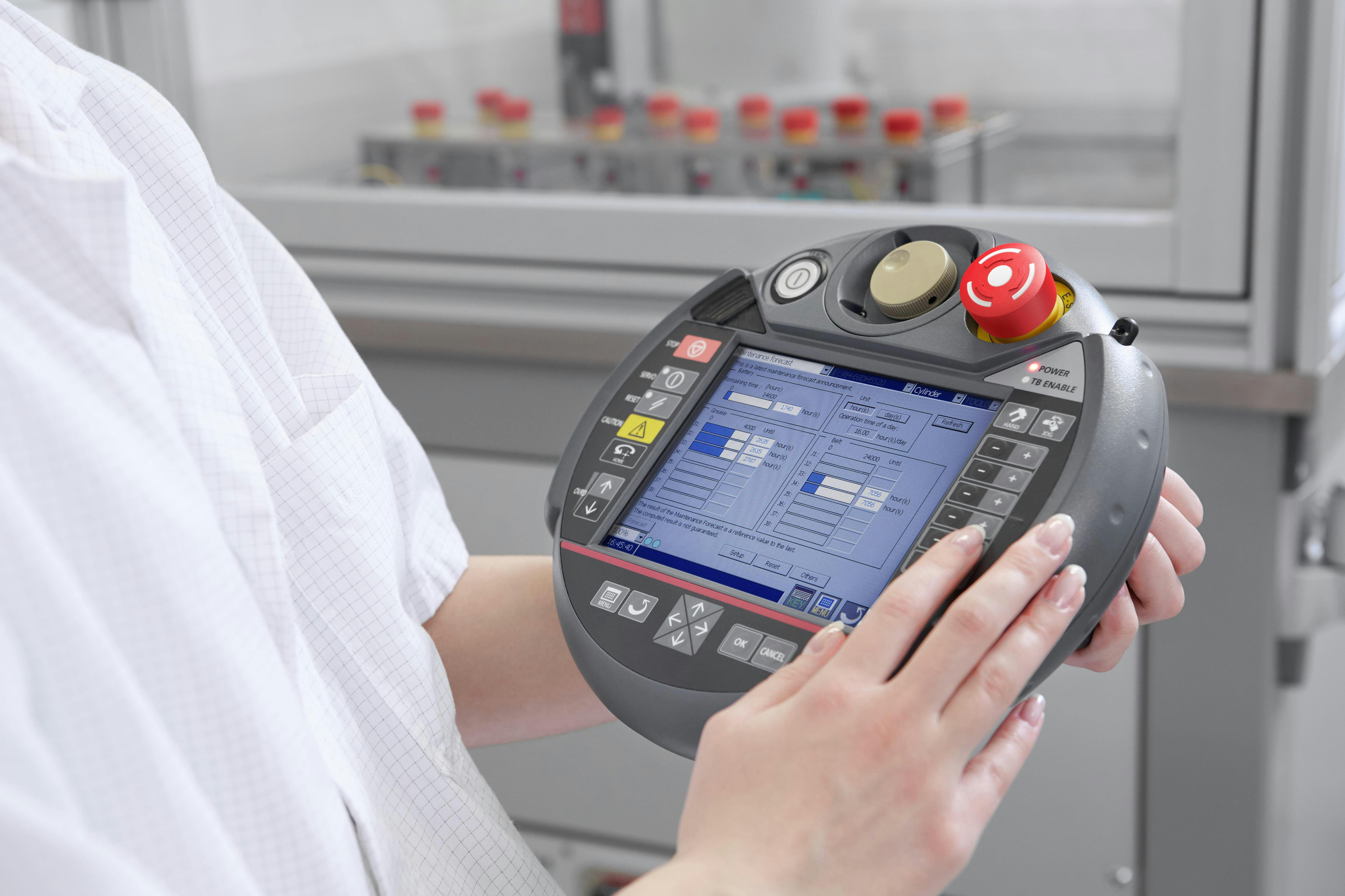 wireless pendant HMI