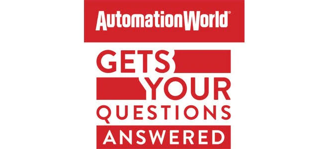 Automation World Gets Your Questions Answered