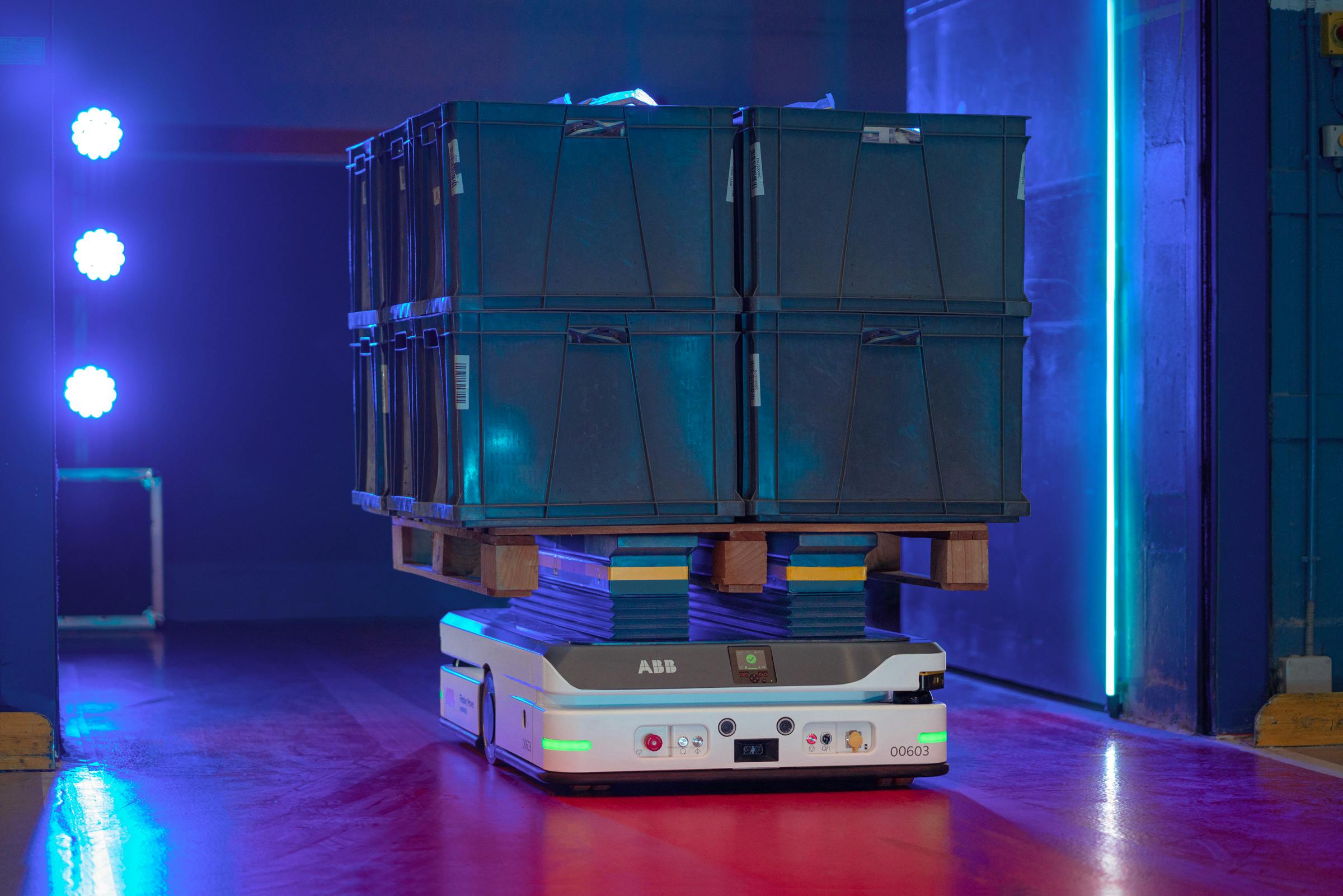 ABB Flexley Mover P603 Platform Autonomous Mobile Robot