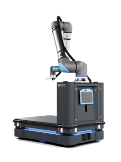 combined 6-DoF robot arm and autonomous mobile robot combined 6-DoF robot arm and autonomous mobile robot