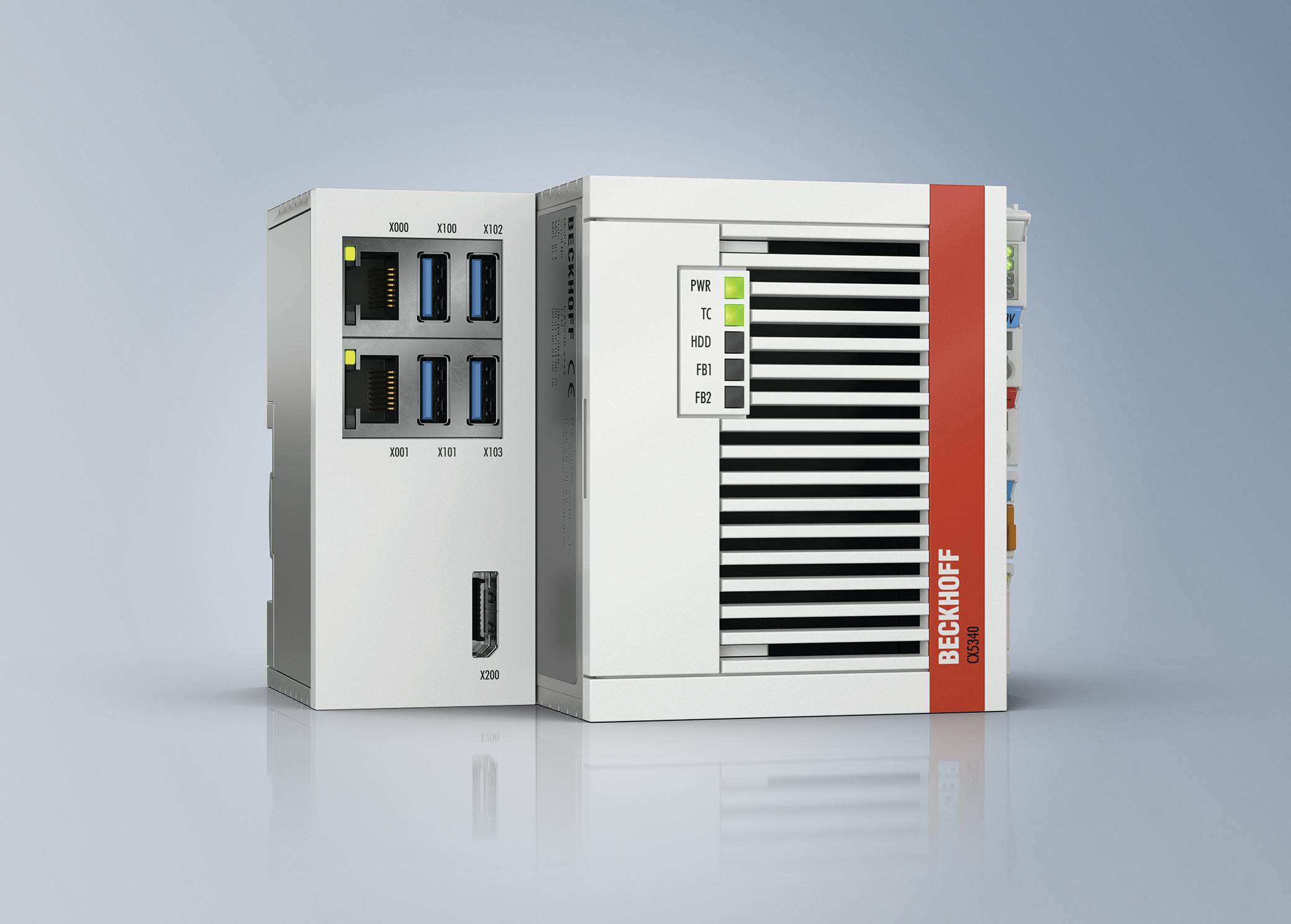 Beckhoff CX5300 Embedded PC Series DIN Rail Controllers